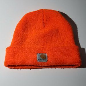 Orange Carhartt Unisex One Size Beanie